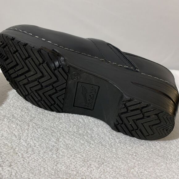 Dansko Cabrio Black Clogs Womens 36 USA 5.5-6 Nursing Shoes - Picture 7 of 9